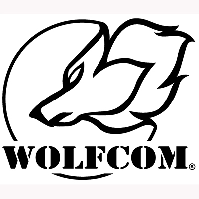 WOLFCOM Logo with white background.