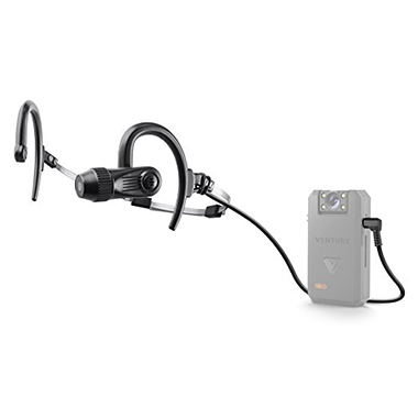 POV headset camera for Vision police body camera
