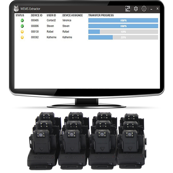 Wireless Upload Software for In-Car System - Police Body Cameras