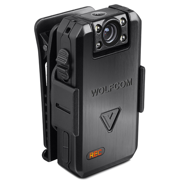 wolfcom vision body camera with mounting clip