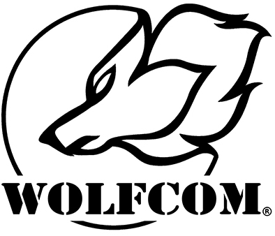 WOLFCOM Logo with white background