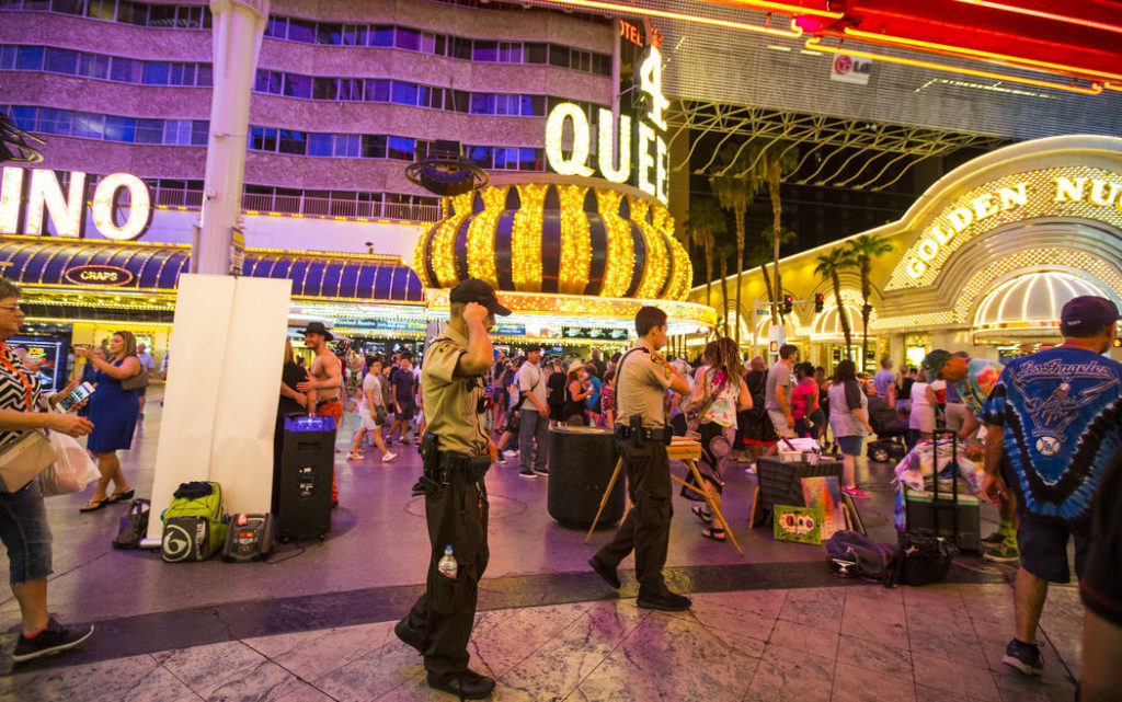 fremont street experience security team uses wolfcom 3rd eye body cameras